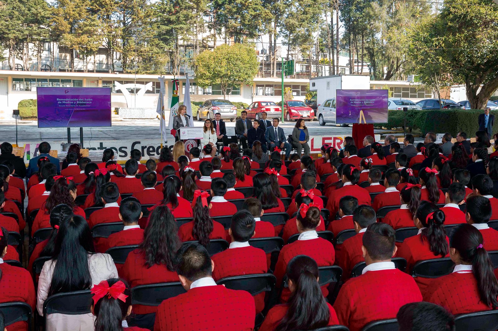 Más de 5 mil alumnos beneficiados con “Nuestra escuela  de la Comunidad”