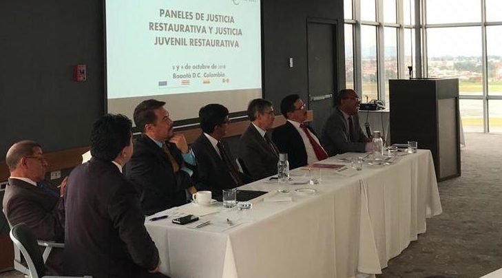 Fortalecemos  justicia restaurativa con Costa Rica  y Colombia