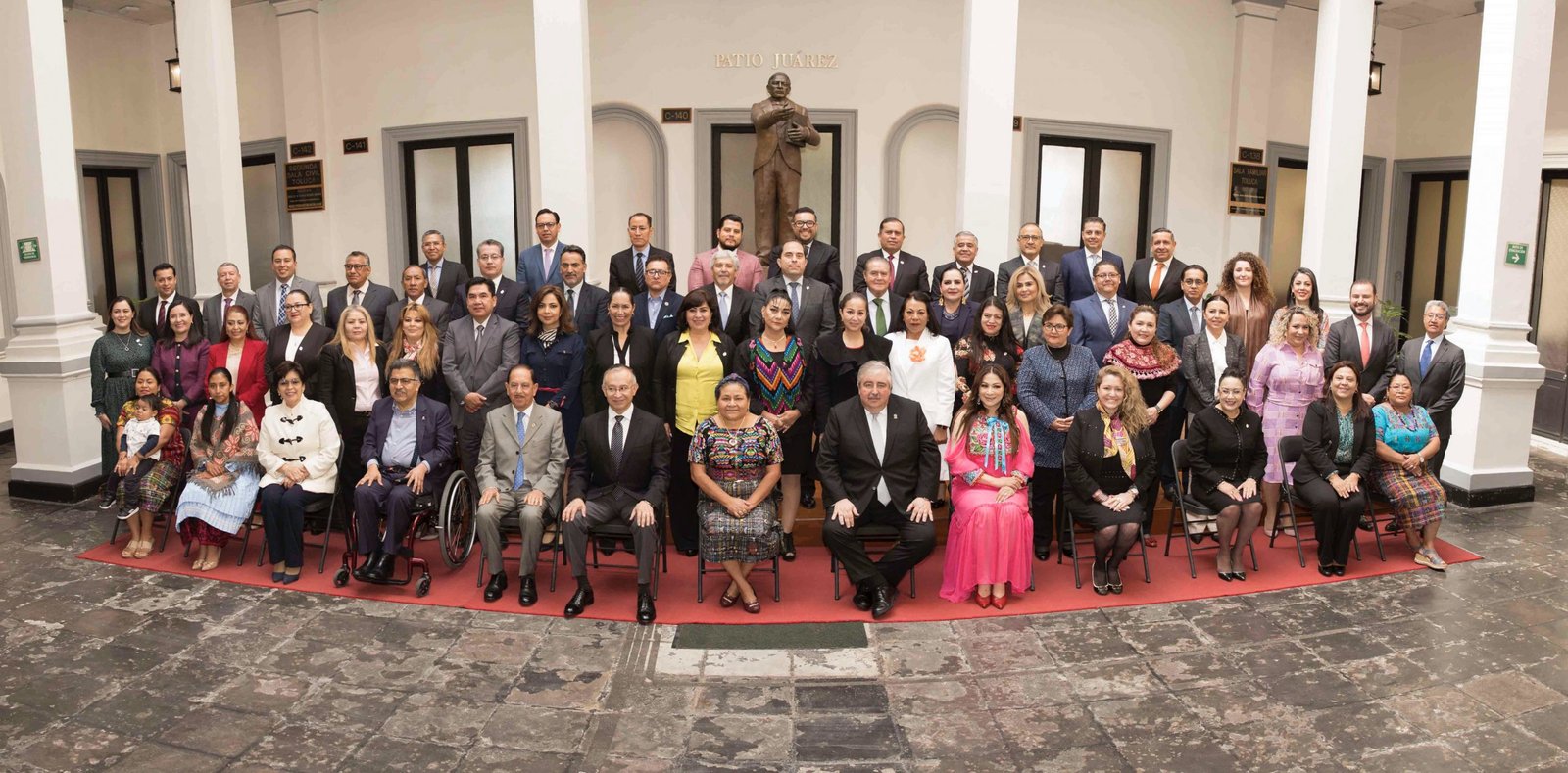 Premio Nobel de la Paz visitó al Poder Judicial